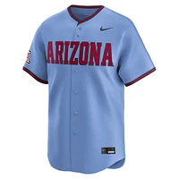 Maillot Nike bleu clair Arizona Wildcats Limited Home Wordmark pour homme