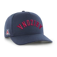 Men's '47 Navy Arizona Wildcats Flip Script Hitch Adjustable Hat