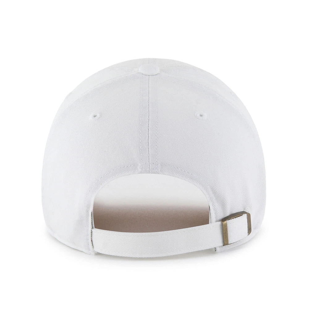 Men's '47 White Arizona Wildcats Vault Clean Up Adjustable Hat