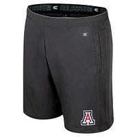 Short Forget Arizona Wildcats pour homme Colosseum Anthracite