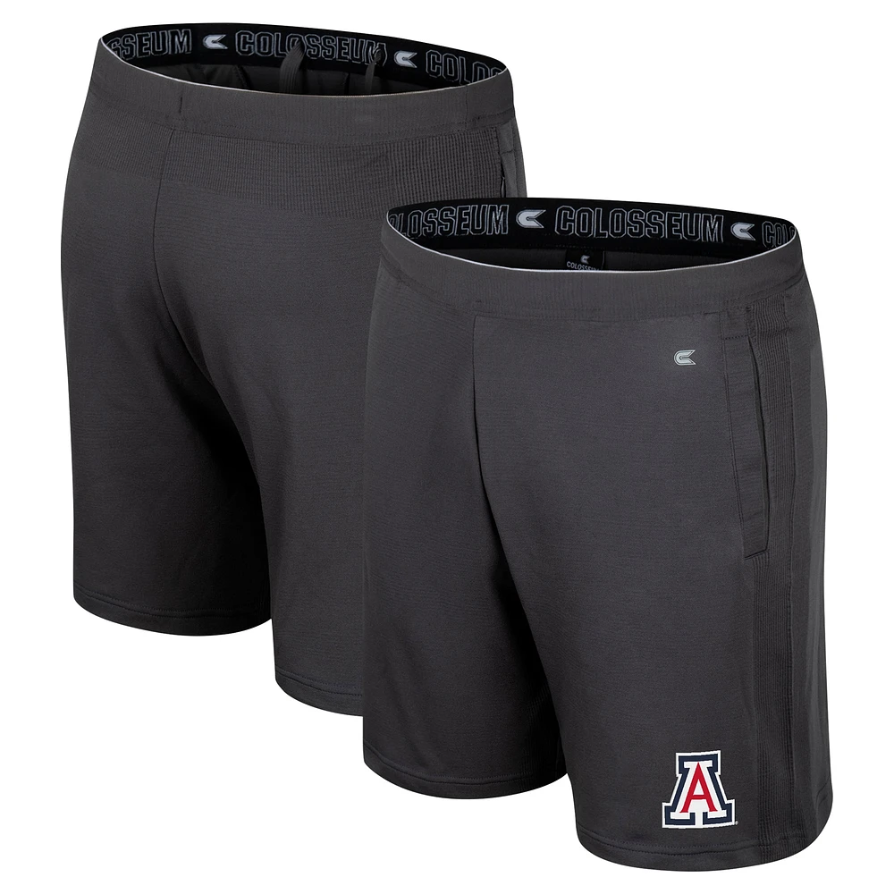 Short Forget Arizona Wildcats pour homme Colosseum Anthracite