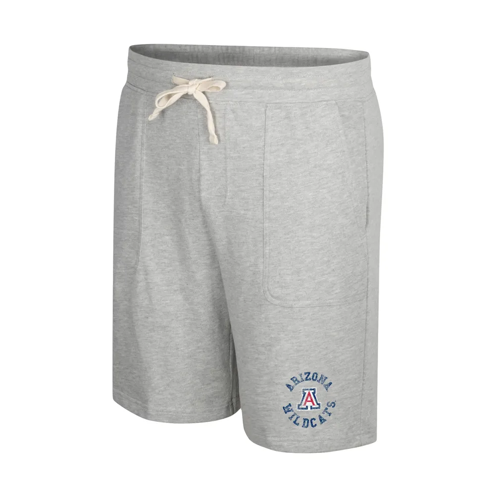 Men's Colosseum Heather Gray Arizona Wildcats Love To Hear This Terry Shorts