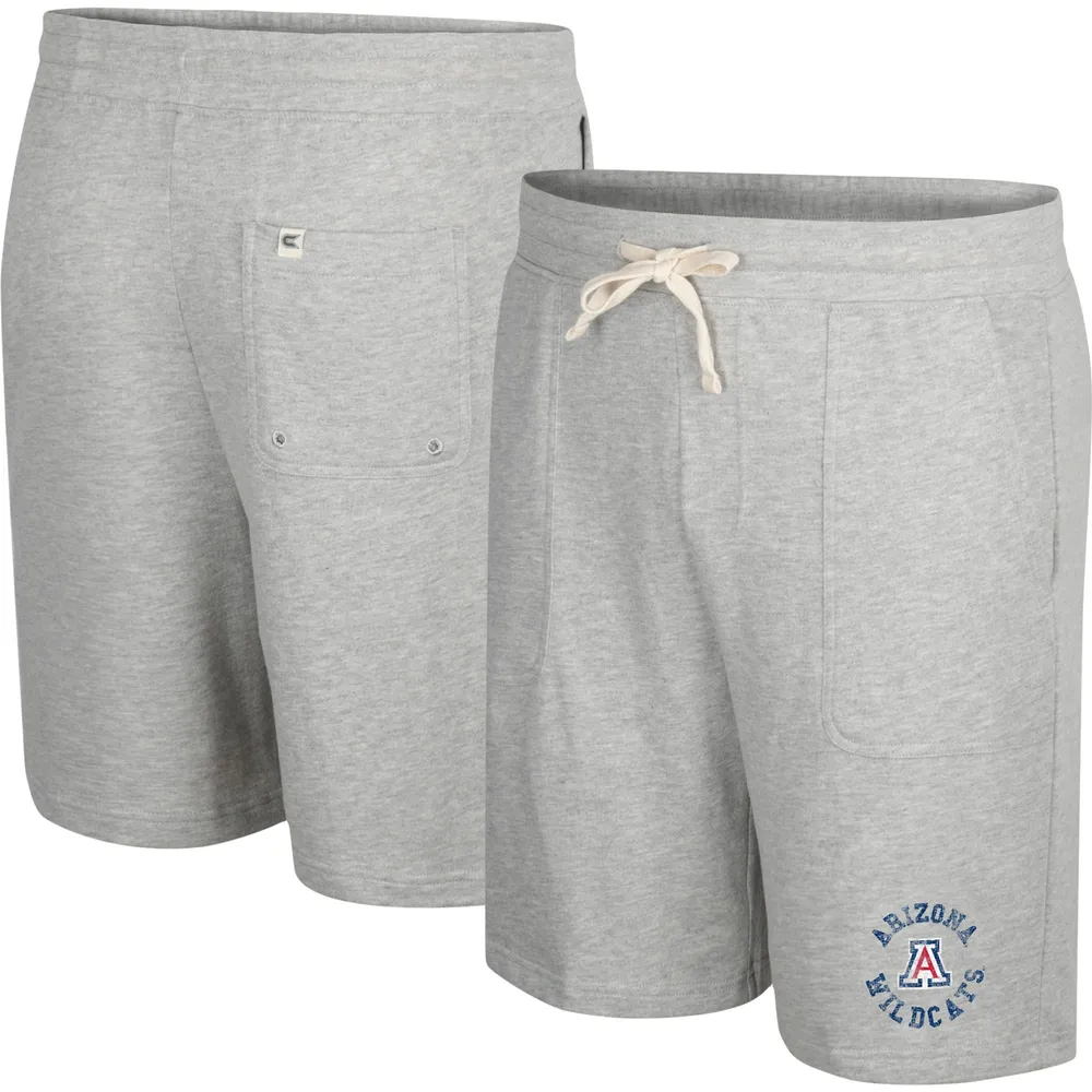 Men's Colosseum Heather Gray Arizona Wildcats Love To Hear This Terry Shorts