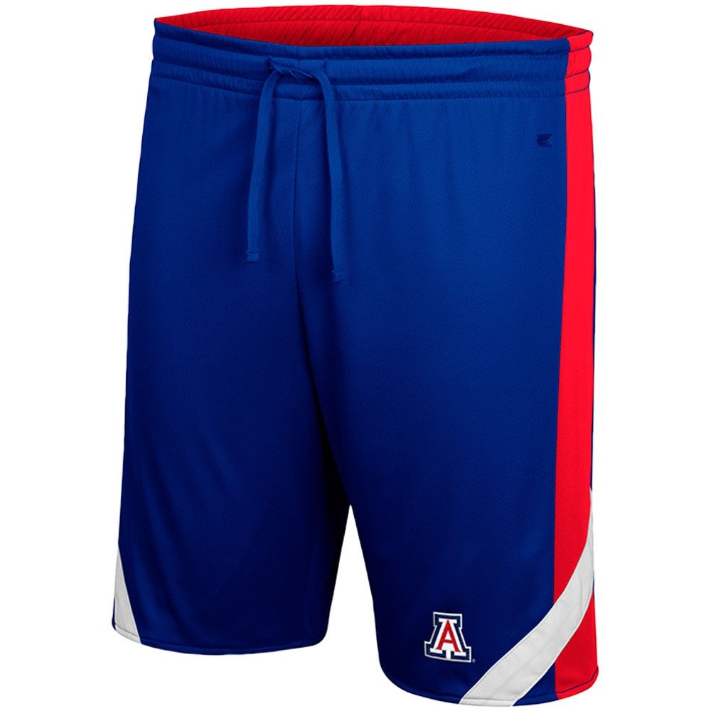 Men's Colosseum Navy/Red Arizona Wildcats Am I Wrong Reversible Shorts