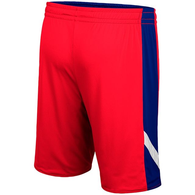 Short réversible pour hommes Colosseum bleu marine/rouge Arizona Wildcats Am I Wrong