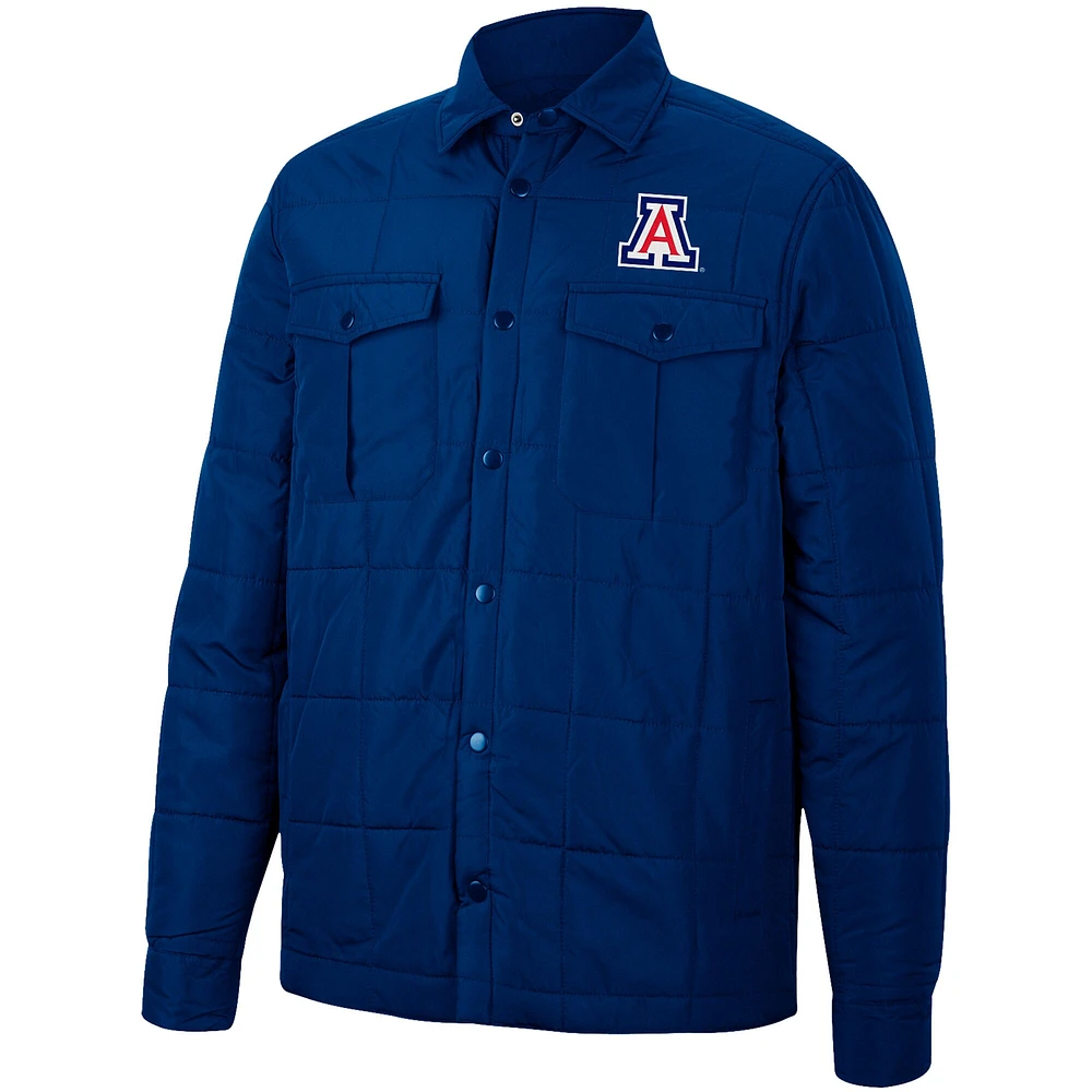 Veste matelassée Colosseum Navy Arizona Wildcats Detonate pour homme