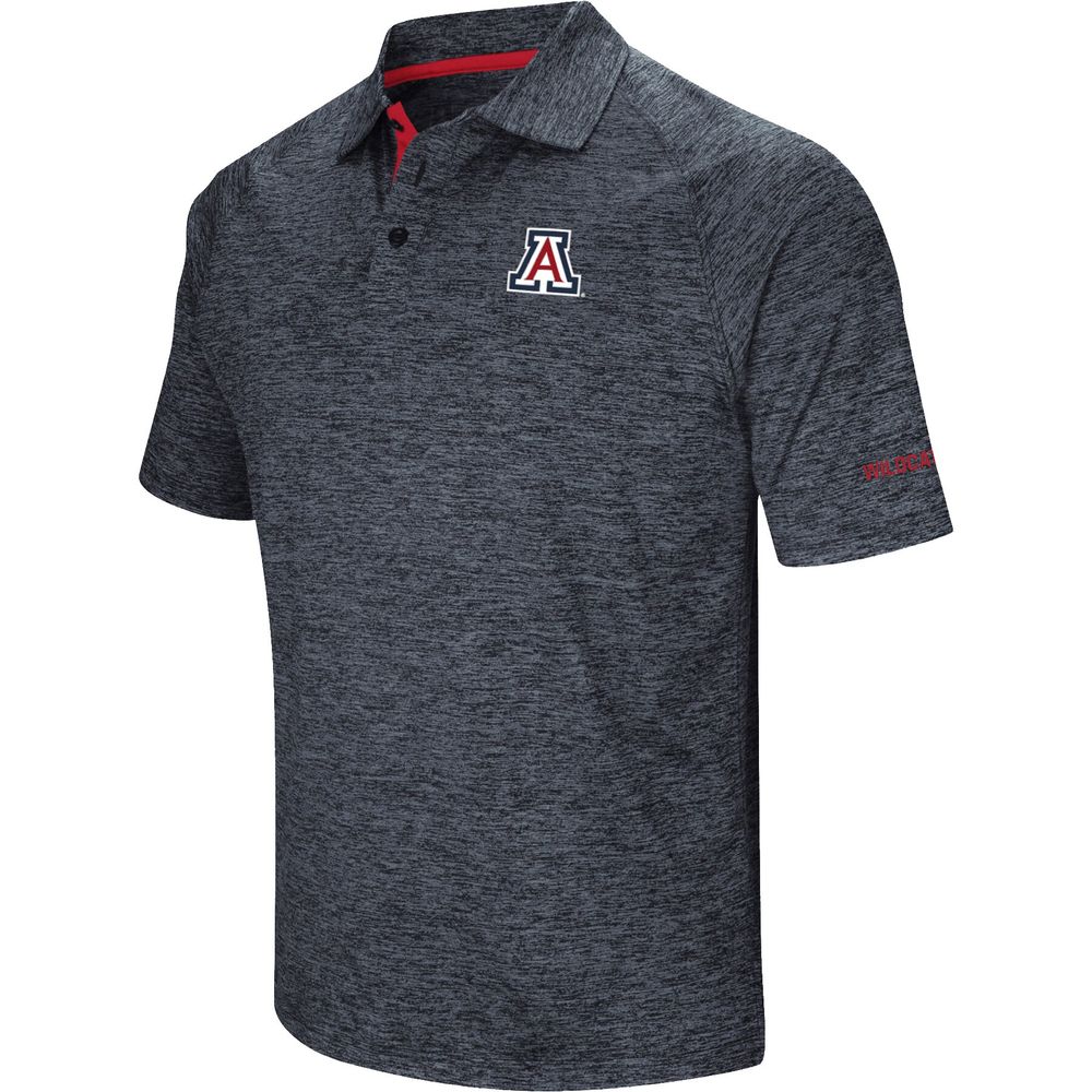 Men's Colosseum Navy Arizona Wildcats Down Swing Polo