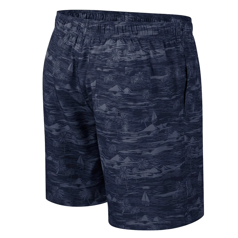 Men's Colosseum Navy Arizona Wildcats Ozark Swim Shorts