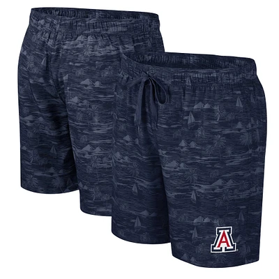 Short de bain Ozark Colosseum bleu marine pour hommes, Arizona Wildcats