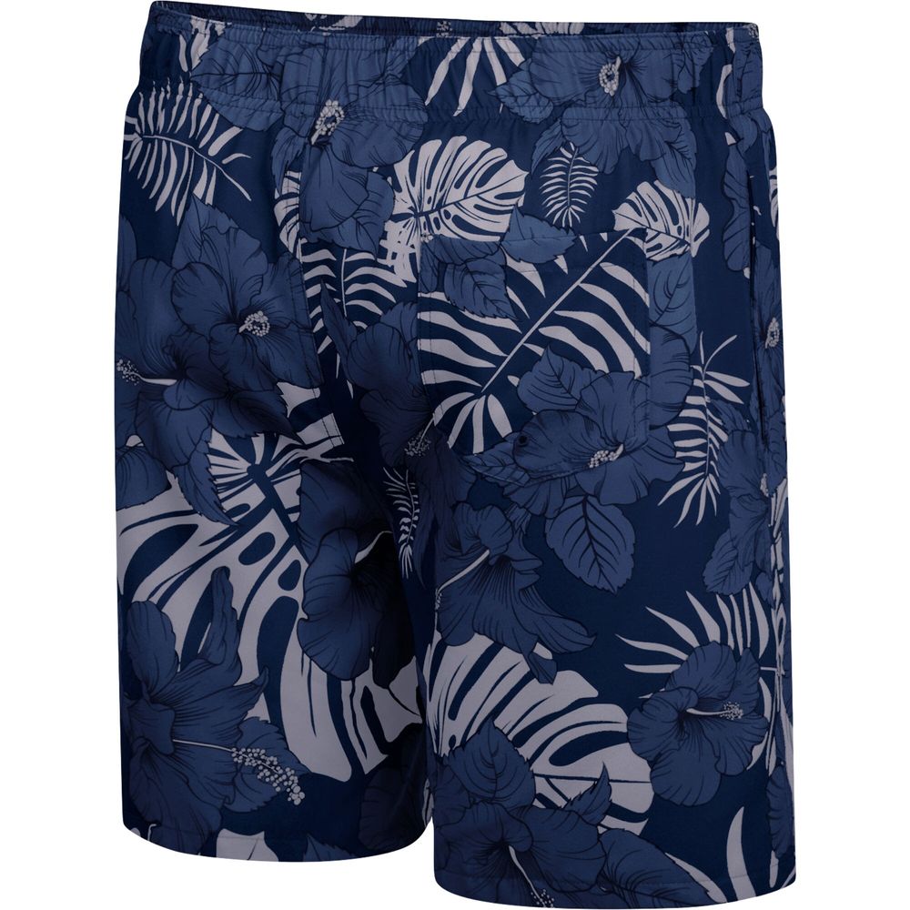 Men's Colosseum Navy Arizona Wildcats The Dude Swim Shorts