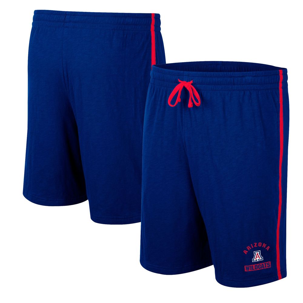 Men's Colosseum Navy Arizona Wildcats Thunder Slub Shorts