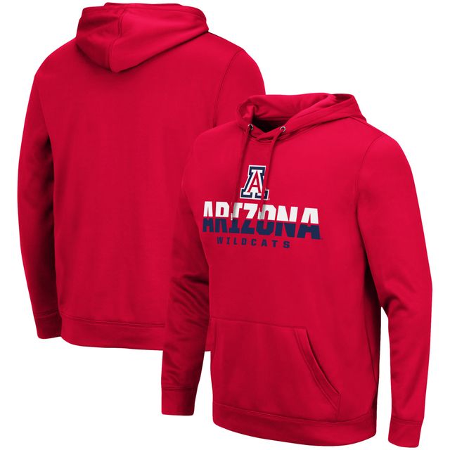 Sweat à capuche Colosseum Red Arizona Wildcats Lantern pour homme