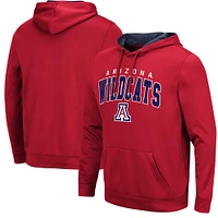 Pull à capuche Resistance Colosseum Red Arizona Wildcats pour hommes