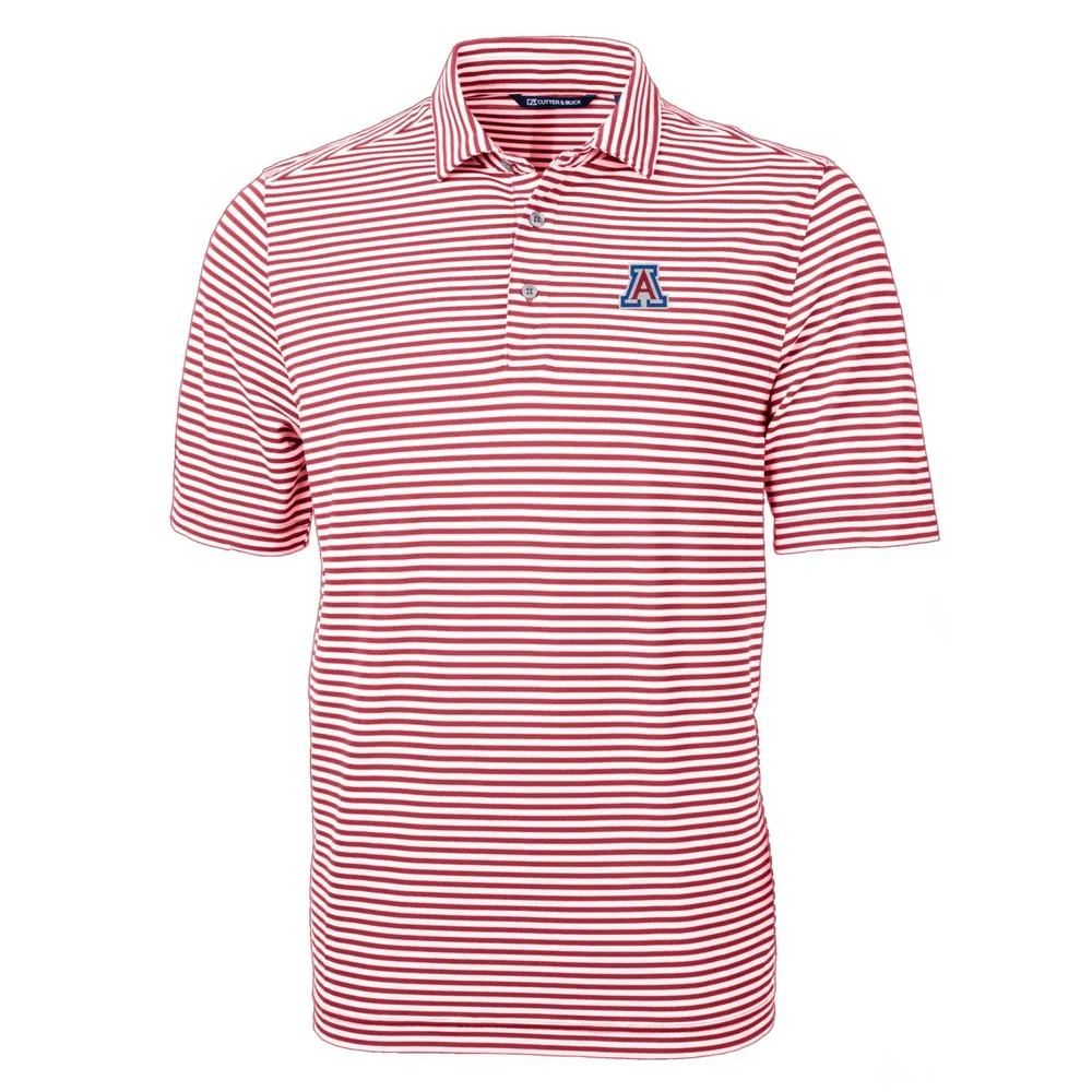 Cutter & Buck Virtue Eco Pique Stripe Recycled Men's Big and Tall Polo