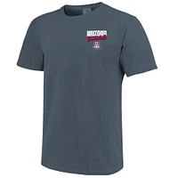 T-shirt bleu marine pour homme, motif mascotte Dunk des Wildcats de l'Arizona