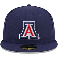 Men's New Era Navy Arizona Wildcats 59FIFTY Fitted Hat