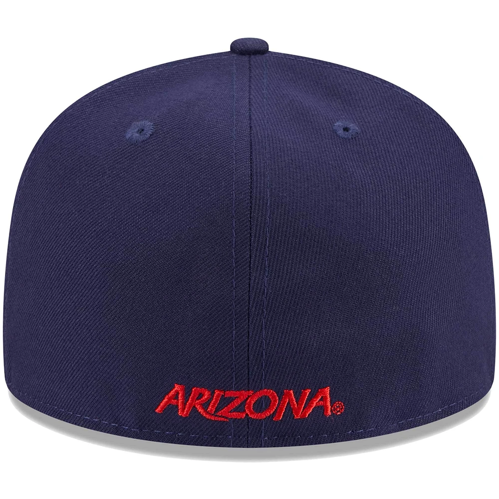Men's New Era Navy Arizona Wildcats 59FIFTY Fitted Hat
