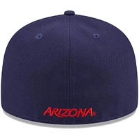 Men's New Era Navy Arizona Wildcats 59FIFTY Fitted Hat