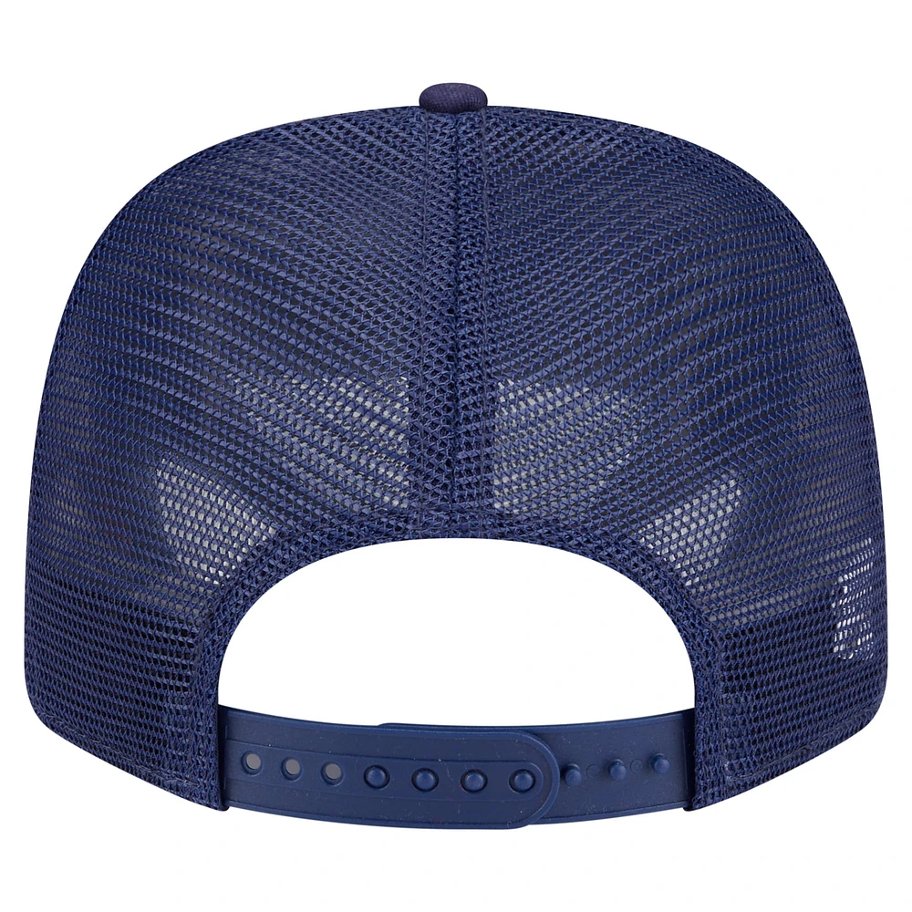 Casquette camionneur extensible à boutons-pression New Era bleu marine Arizona Wildcats Primary 9SEVENTY pour homme