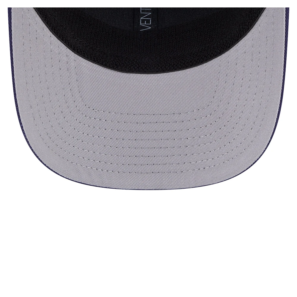 Casquette camionneur extensible à boutons-pression New Era bleu marine Arizona Wildcats Primary 9SEVENTY pour homme