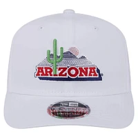 Men's New Era White Arizona Wildcats Perform Vault 9SEVENTY Stretch-Snap Hat