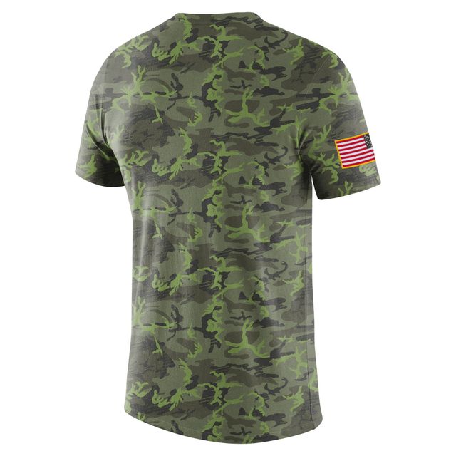 T-shirt militaire des Wildcats de l'Arizona Nike Camo pour homme