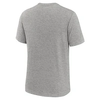 Men's Nike  Heather Gray Arizona Wildcats Campus Primary Location Tri-Blend T-Shirt