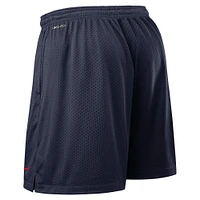 Short de performance réversible Nike bleu marine/rouge Arizona Wildcats 2025 pour homme