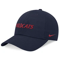 Men's Nike Navy Arizona Wildcats 2024 On-Field Club Adjustable Hat