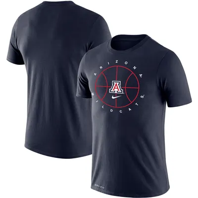 Arizona Wildcats Nike Basketball Icon Legend Performance T-Shirt - Navy