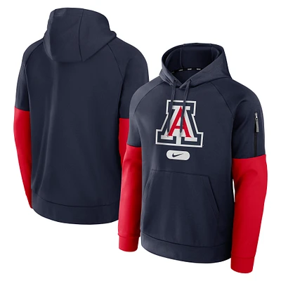 Sweat à capuche Nike Arizona Wildcats bleu marine pour homme