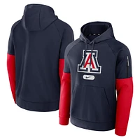 Men's Nike Navy Arizona Wildcats Fitness Performance Pullover Hoodie