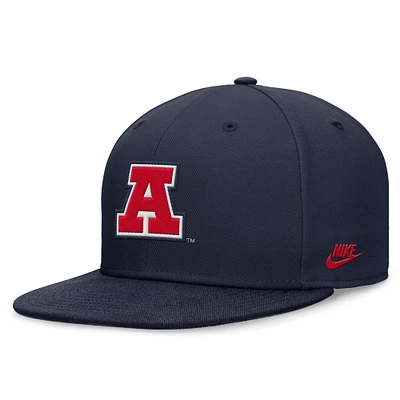 Casquette ajustée Nike pour hommes, bleu marine, Arizona Wildcats Legacy True