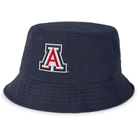 Chapeau bob Local Apex Nike pour hommes, bleu marine, Arizona Wildcats