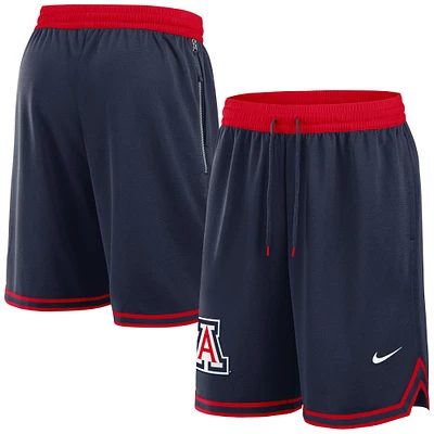 Short de basket-ball Nike bleu marine Arizona Wildcats Performance pour homme