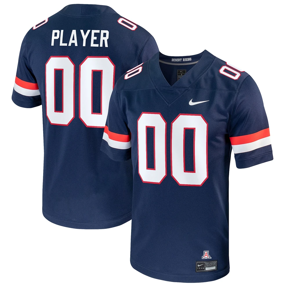 Men's Nike Navy Arizona Wildcats Pick-A-Player NIL Replica Football Jersey