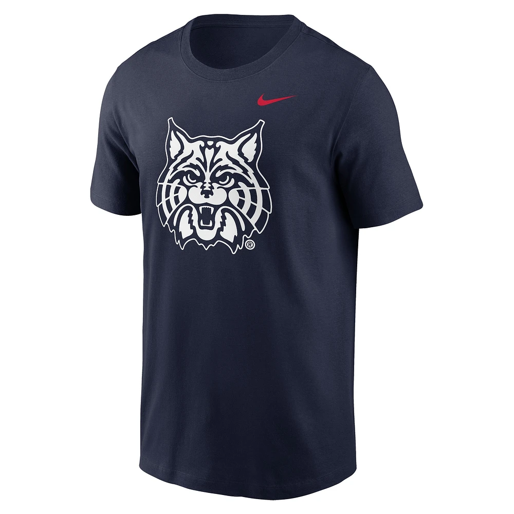 T-shirt Nike bleu marine avec logo alternatif des Wildcats de l'Arizona pour hommes