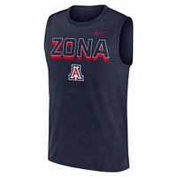 Men's Nike Navy Arizona Wildcats Primetime Tricode Legend Performance Tank Top