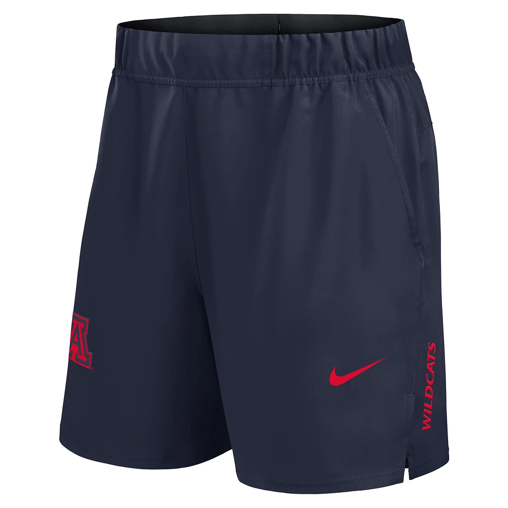 Short Nike bleu marine Arizona Wildcats Primetime Woven Victory Performance pour homme