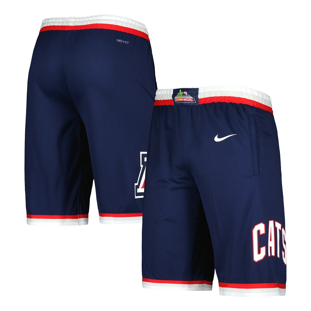 Short Nike Arizona Wildcats Replica Performance pour homme - Bleu marine