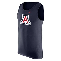 Men's Nike Navy Arizona Wildcats Tank Top