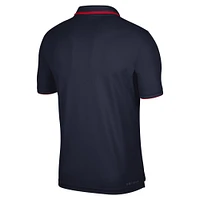 Men's Nike Navy Arizona Wildcats Wordmark Performance Polo