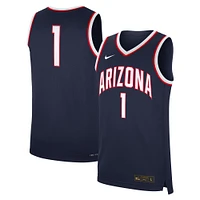 Maillot réplique Nike #1 bleu marine des Arizona Wildcats pour homme