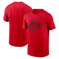 T-shirt Nike rouge pour homme avec logo alternatif Arizona Wildcats Legacy