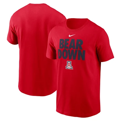 Men's Nike Red Arizona Wildcats Local Ultimate Chant T-Shirt