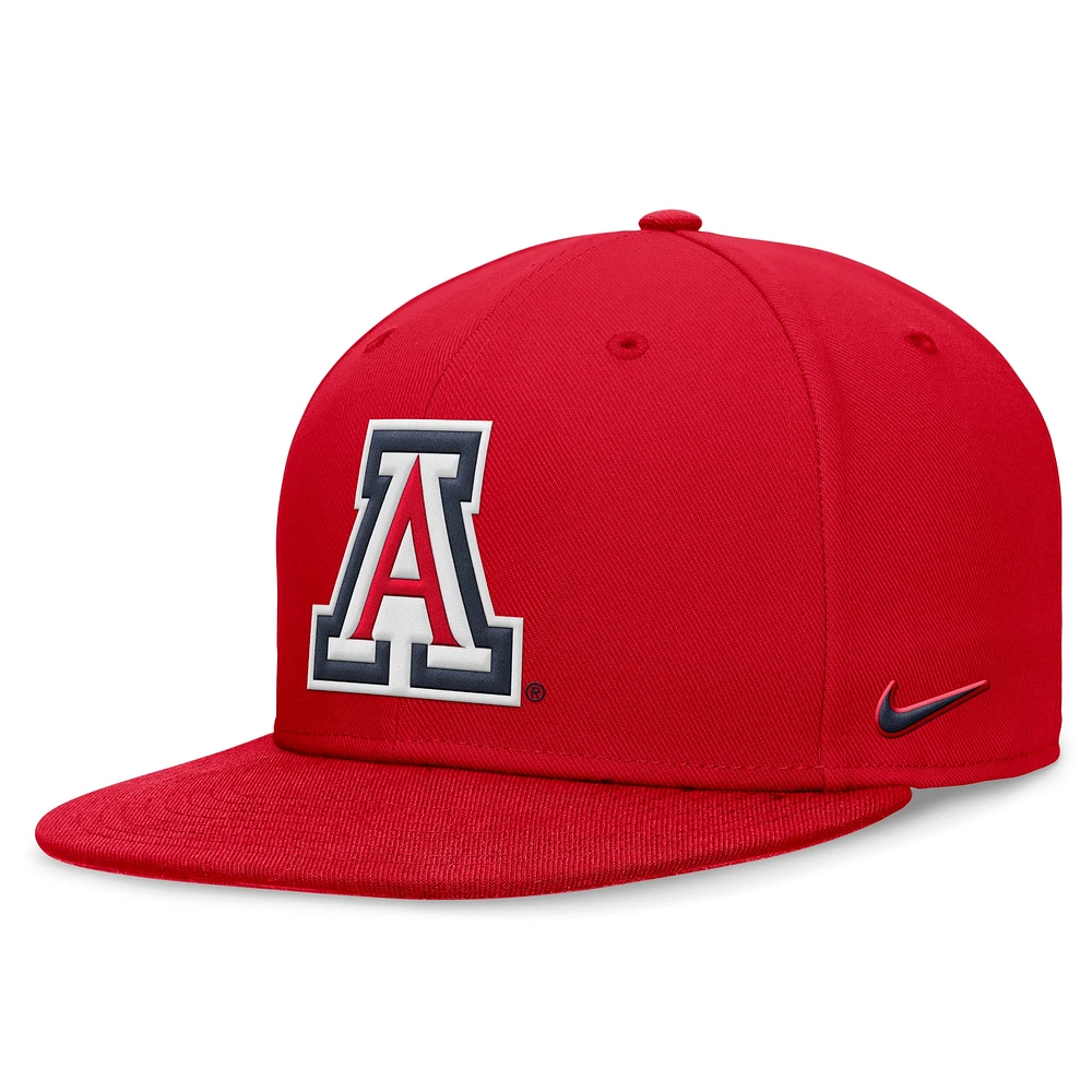 Casquette ajustée Nike pour hommes, rouge, Arizona Wildcats On-Field Pro