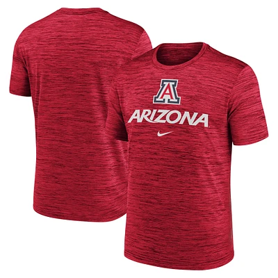 T-shirt Nike rouge Arizona Wildcats Primetime Velocity pour homme