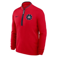 Men's Nike Red Arizona Wildcats Victory Basketball Performance Half-Zip Pullover