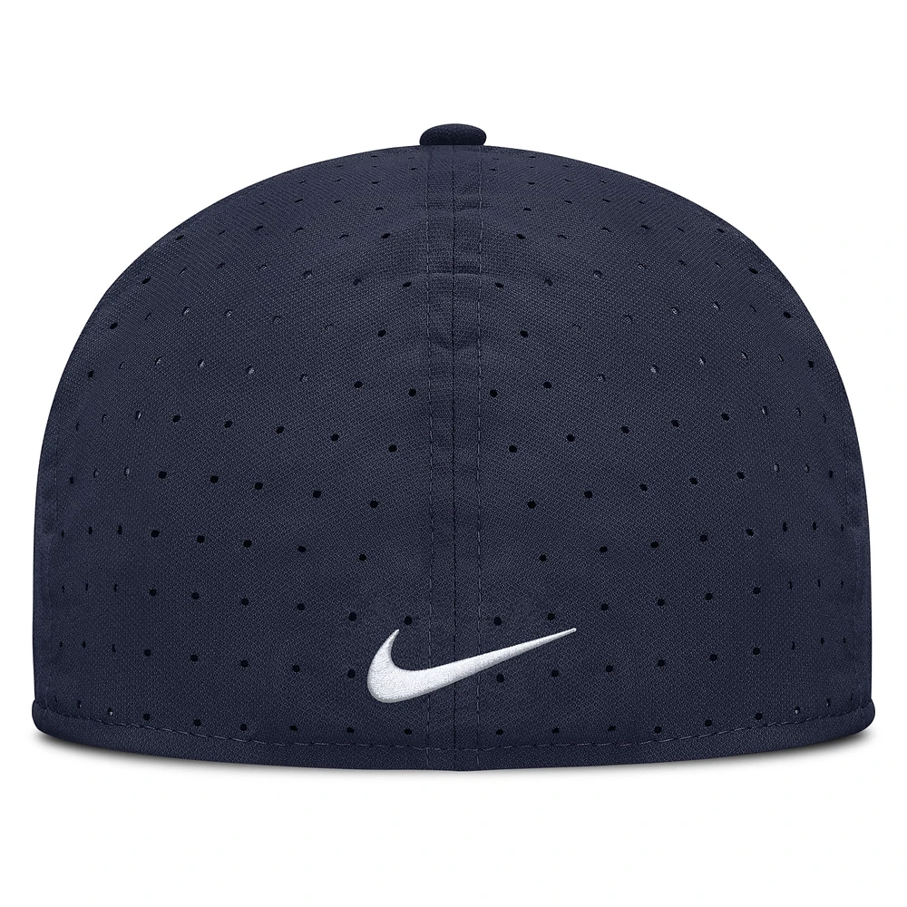 Casquette Nike True Performance pour homme, blanche/bleu marine, Arizona Wildcats On-Field Dugout