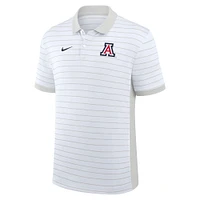 Polo Nike blanc à rayures Victory pour homme
